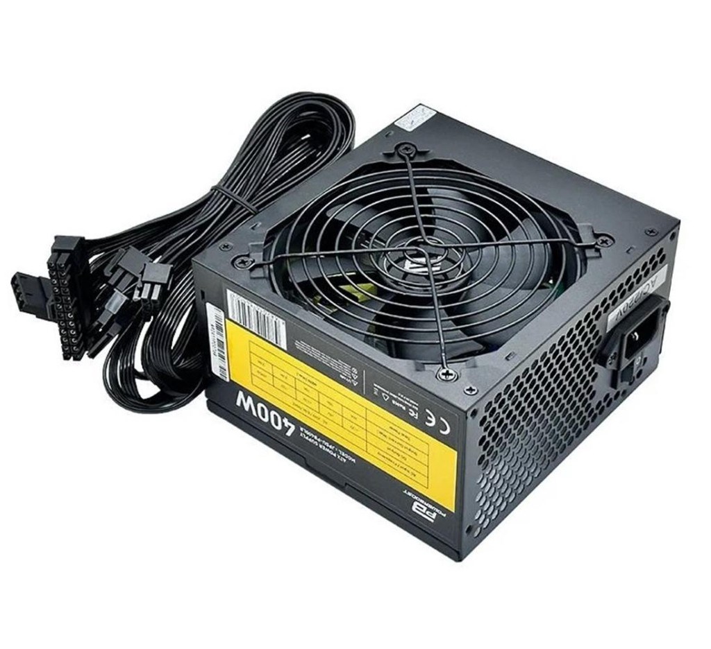 POWER BOOSTPowerBoost PB400LR 400W 1-PCI-E 6 Pin 12cm Siyah Fanlı ATX Power Supply (Retail Box)8682016345003