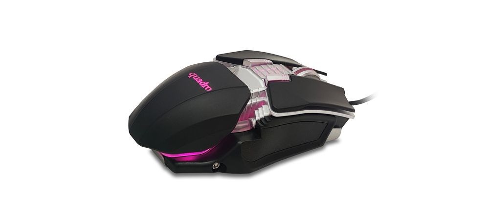 QUADROQuadro DP-480 USB Mouse RGB Oyuncu Mouse8683242403079