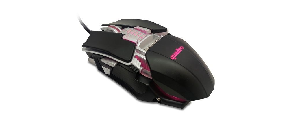 QUADROQuadro DP-480 USB Mouse RGB Oyuncu Mouse8683242403079