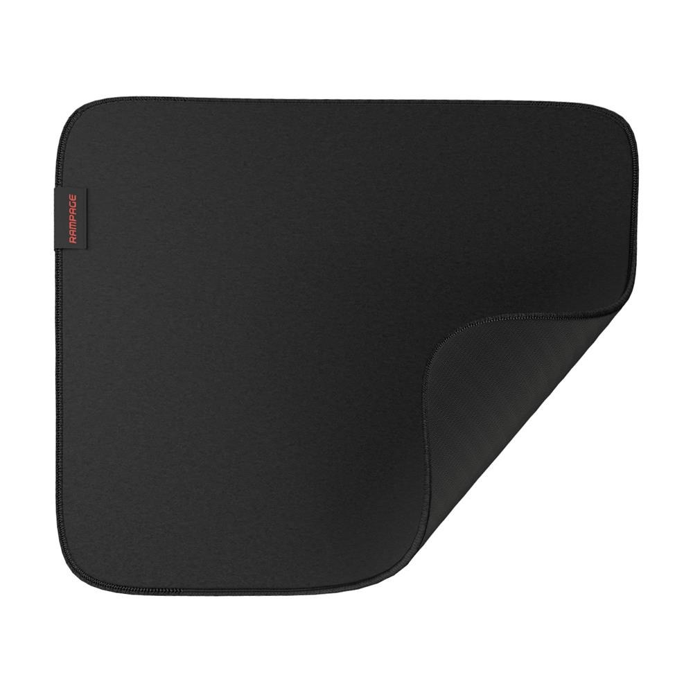 RAMPAGERampage Pulsar Pro M 350x290x4mm Dikişli Neutral Kumaş Siyah Gaming Mouse Pad8680096139826