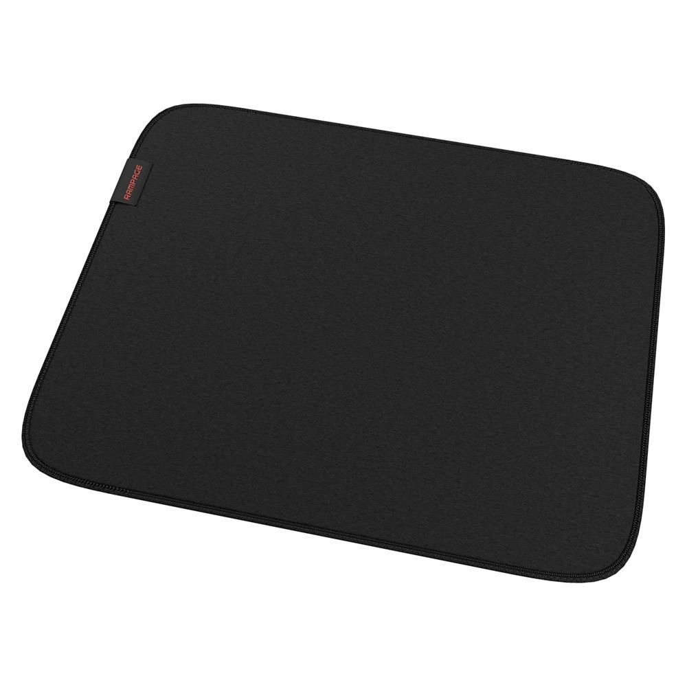 RAMPAGERampage Pulsar Pro M 350x290x4mm Dikişli Neutral Kumaş Siyah Gaming Mouse Pad8680096139826