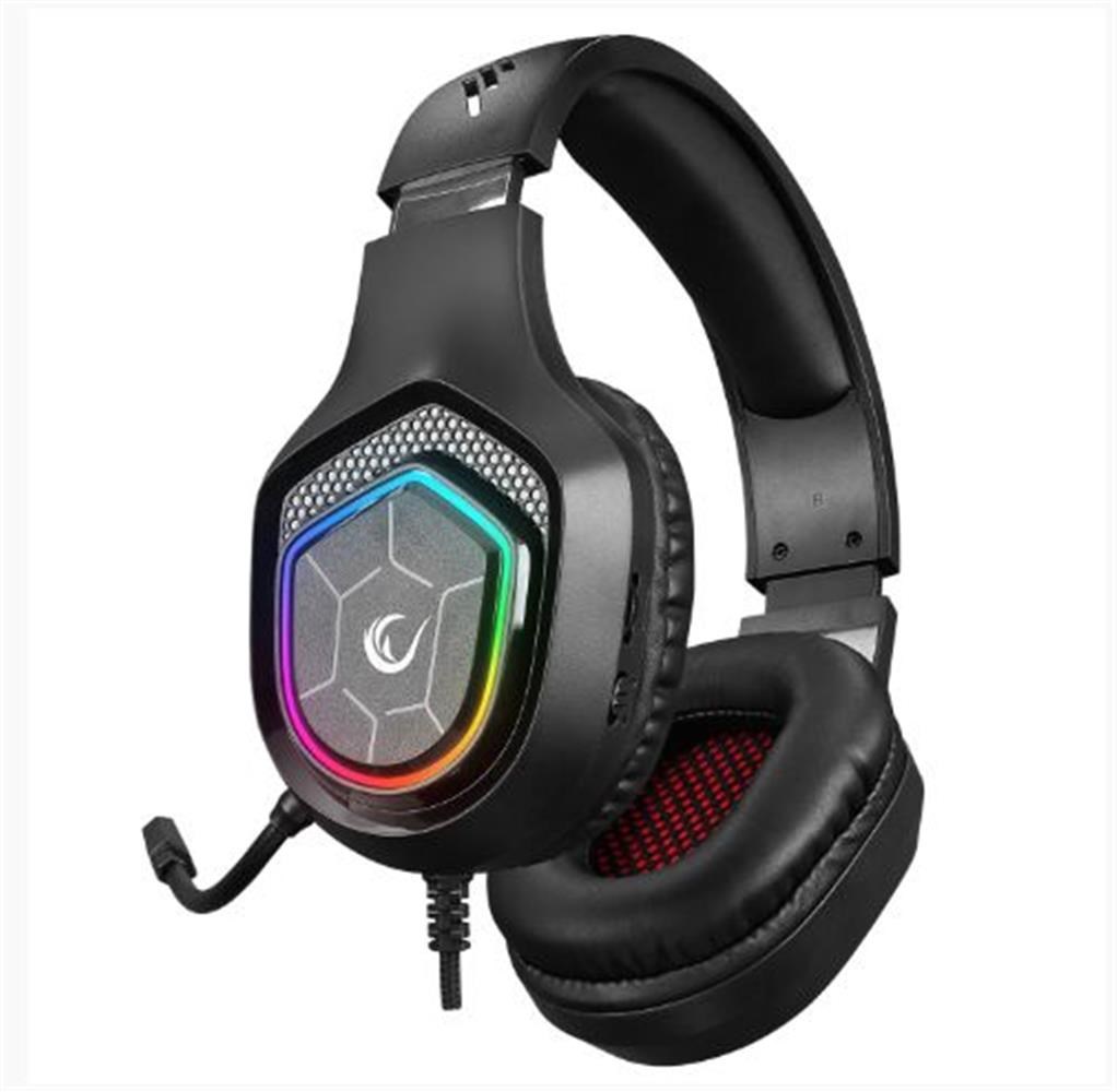RAMPAGERampage RM-K90 VECTOR Siyah RGB Led Type-C Gaming Mikrofonlu Oyuncu Kulaklığı8680096134104