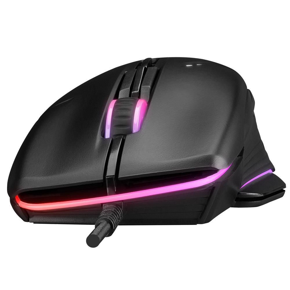 RAMPAGERampage SMX-R19 FIGHTER 12400dpi RGB Ledli Profesyonel Gaming Oyuncu Mouse8680096082610