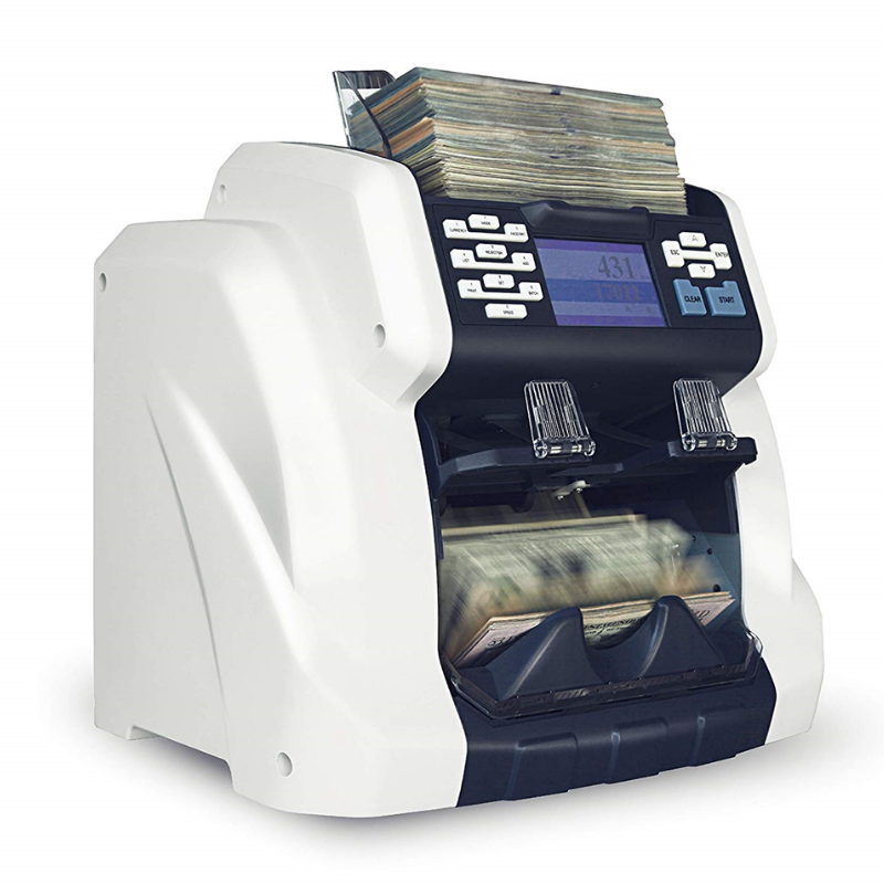 RibaoRibao BCS-160 Çift Cıslı, Çift Katlı, Toz Kapaklı Para Sayma MakinesiME-BCS-160