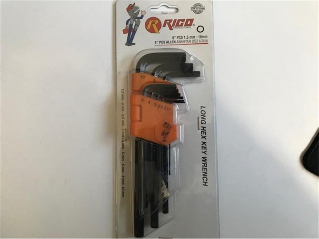 RICORıco 013-RC0215 Düz 9lu Uzun Alyan Takımı8694862202157