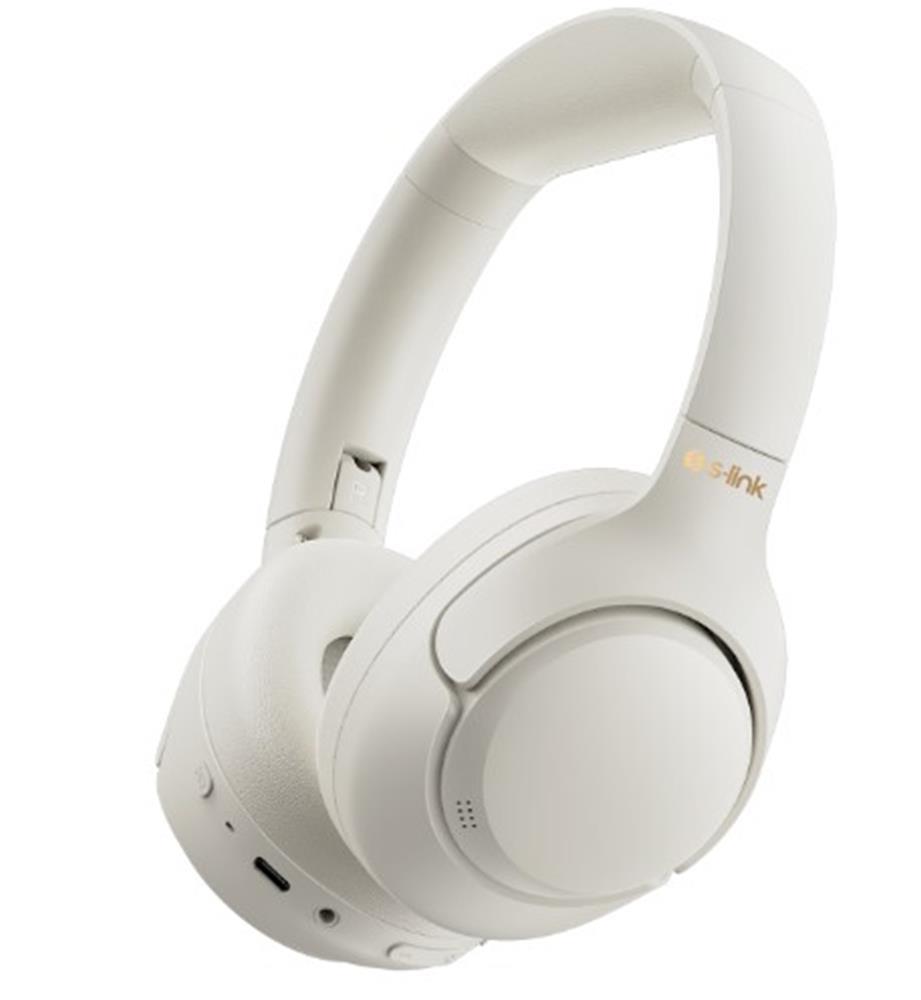 S-LİNKS-link DOOB Beyaz Hybrid ANC Bluetooth Kulaklık8680096132292