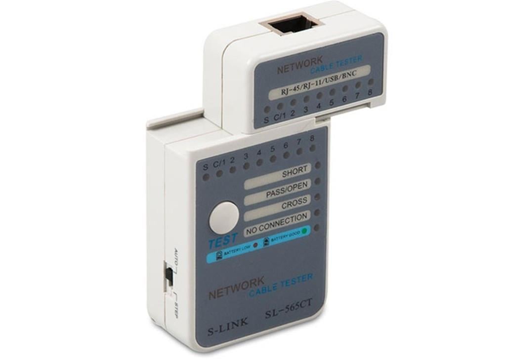 S-LİNKS-Link SL-565CT RJ45 Ağ Kablosu Test Cihazı8680096071317