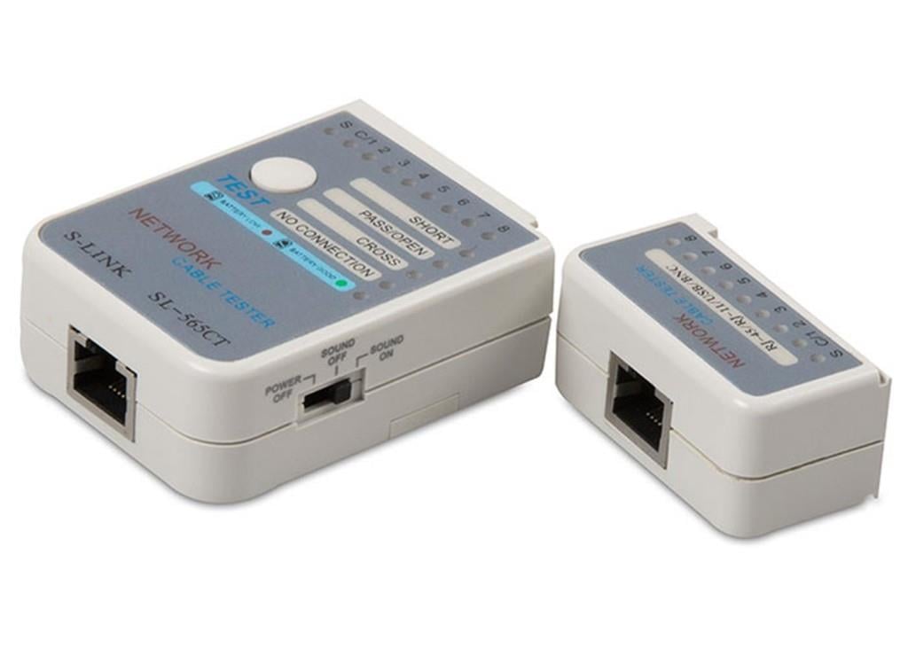 S-LİNKS-Link SL-565CT RJ45 Ağ Kablosu Test Cihazı8680096071317