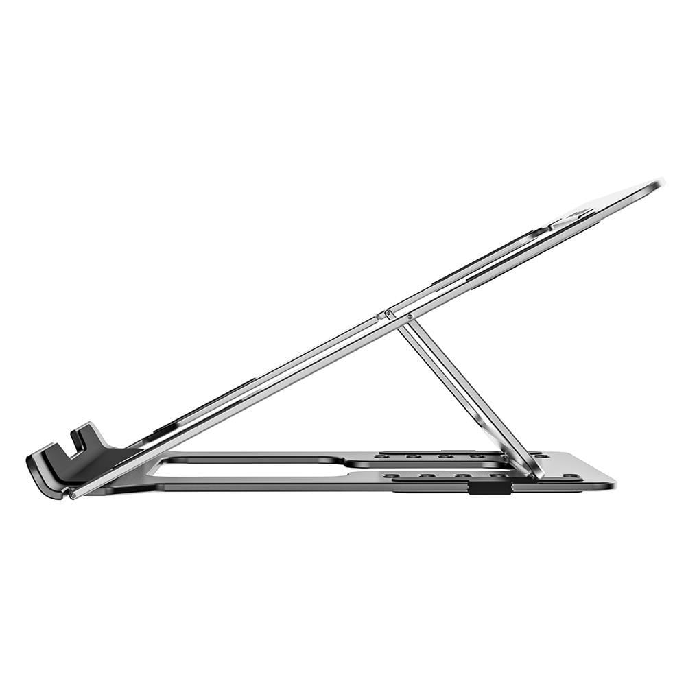 S-LİNKS-link SL-AL11 Gümüş 6 Açılı Katlanabilir Alüminyum Laptop Stand8680096145681
