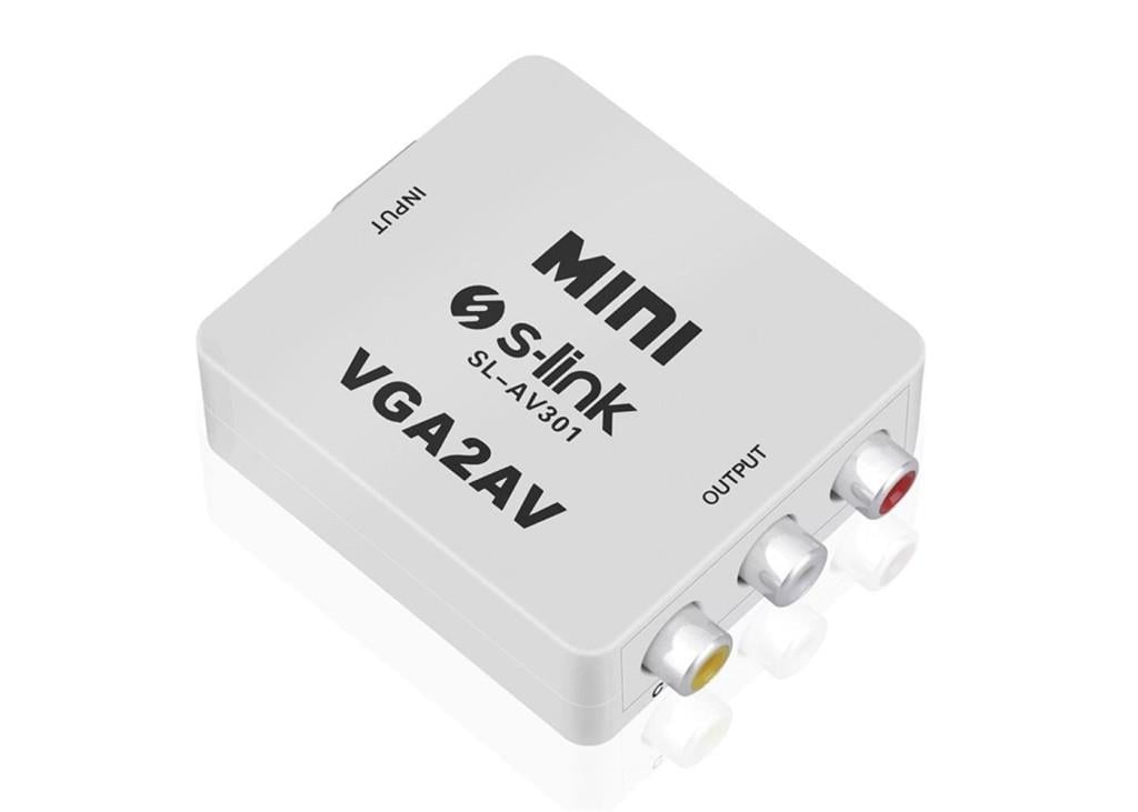 S-LİNKS-link SL-AV301 Vga To Vıdeo Çevirici8680096083655