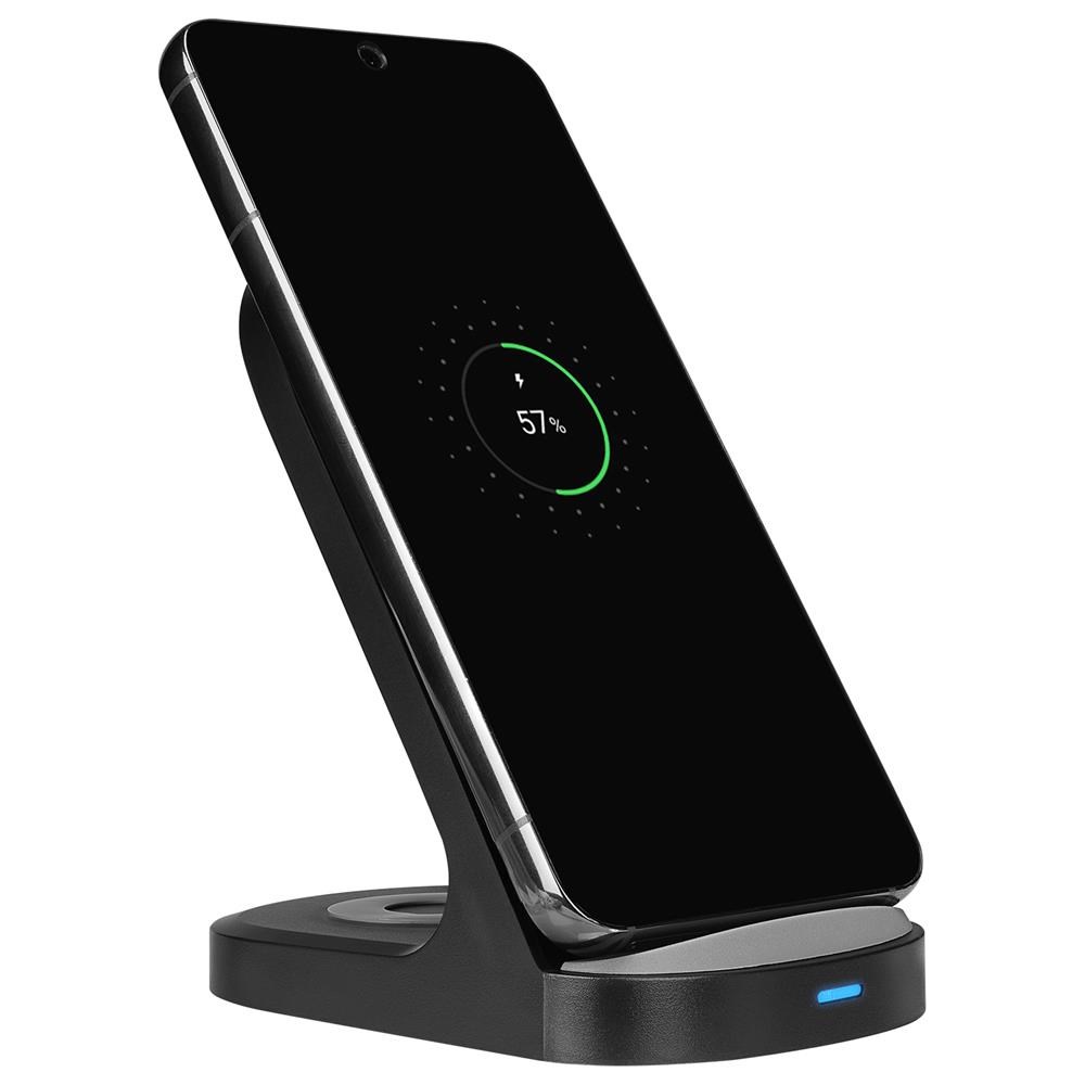 S-LinkS-link SL-CW05 Mobil Telefon Uyumlu 15W LED Logo PRM Siyah Kablosuz Şarj Cihazı8680096124846