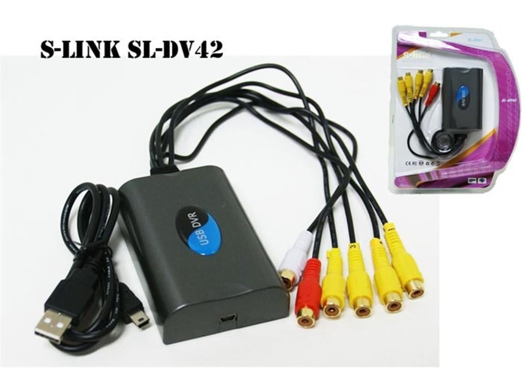 S-LİNKS-link SL-DV42 Usb To DVR 4 Port Adaptör8697671431848