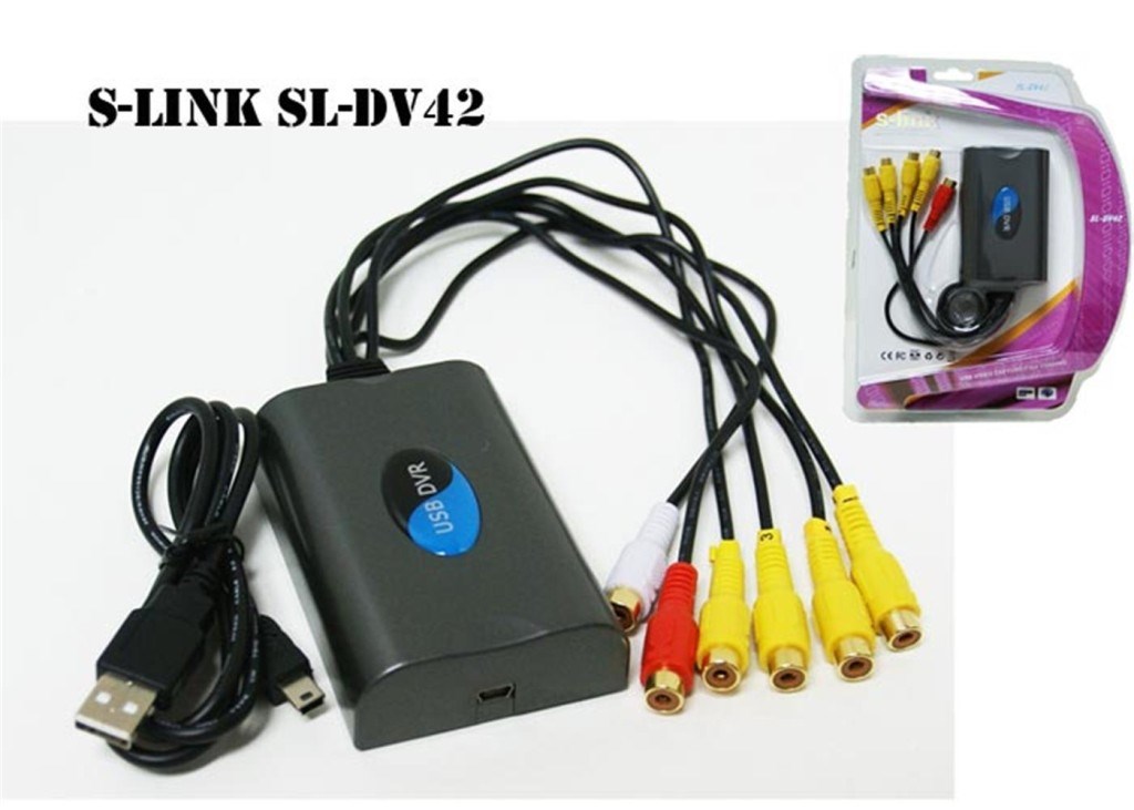 S-LinkS-link SL-DV42 Usb To DVR 4 Port Adaptör8697671431848
