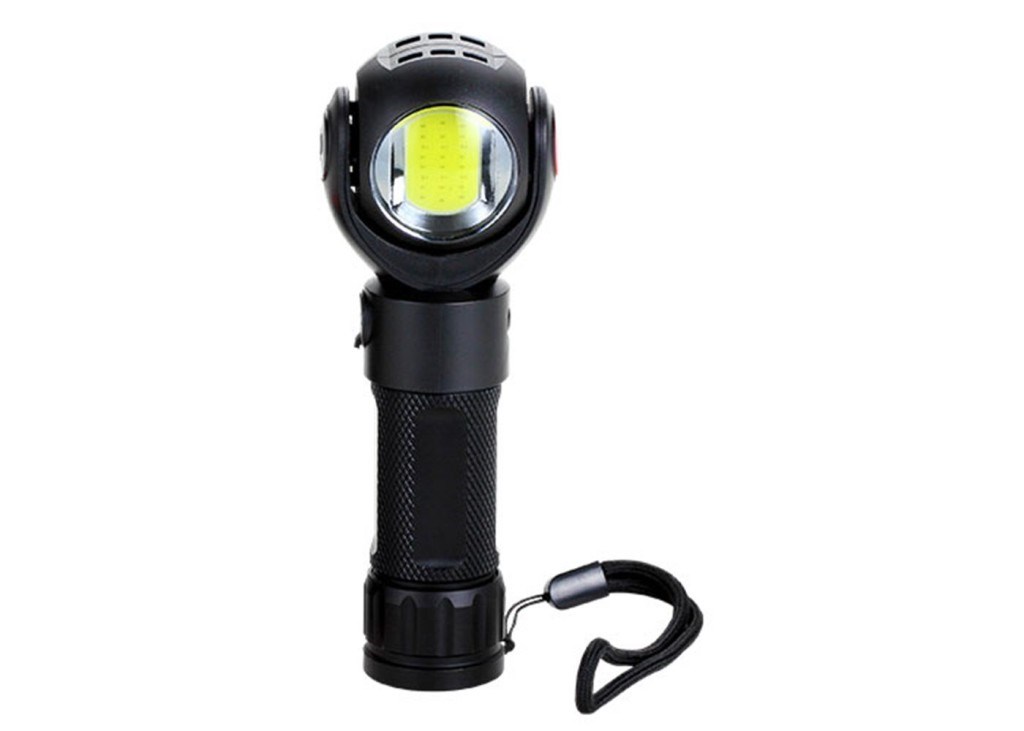 S-LinkS-link SL-F860 3W Cob+3W Led Pilli Dönebilen Çift Başlıklı Manyatik Tutuculu El Feneri8680096109690