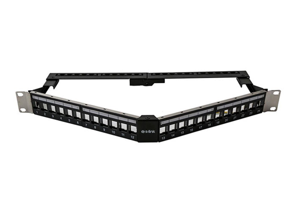 S-LinkS-link  SL-P626 24lü Kolay Kullanımlı, FTP Boş V Şeklinde Patch Panel8680096093111
