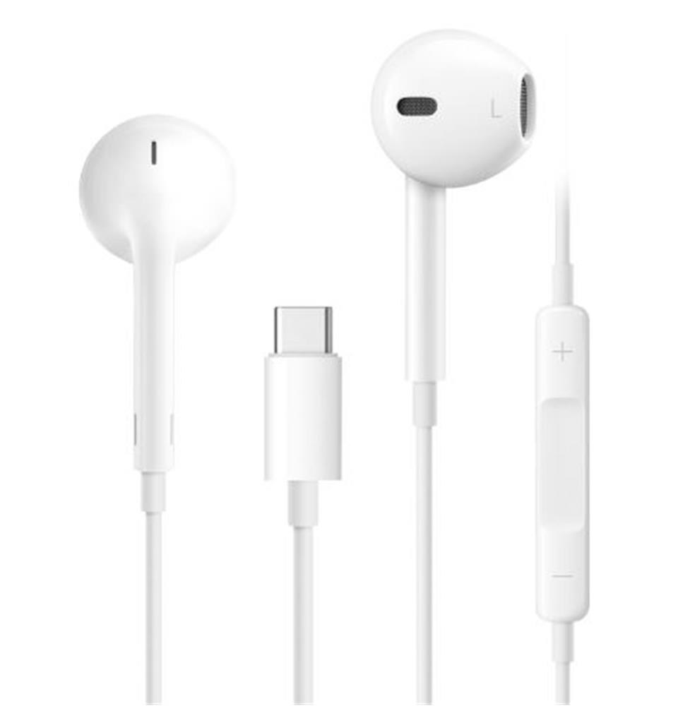 S-LinkS-link SL-TPK01 TypeC Telefon Uyumlu Beyaz Kulak İçi Mikrofonlu Kulaklık8680096117794