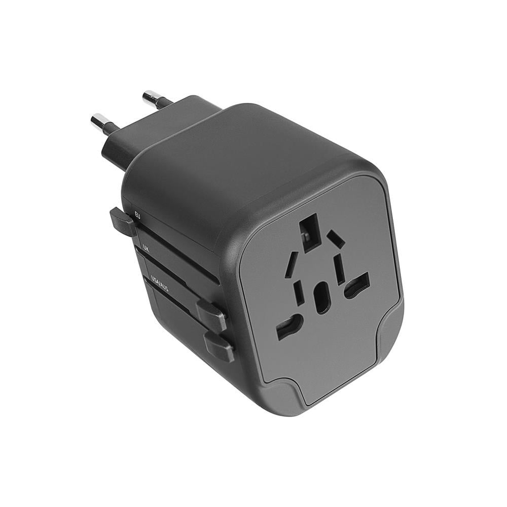 S-LİNKS-link SL-WL024 2-USB 2.4Aı 100-240V Universal Çevirici Priz Adaptör8680096126833