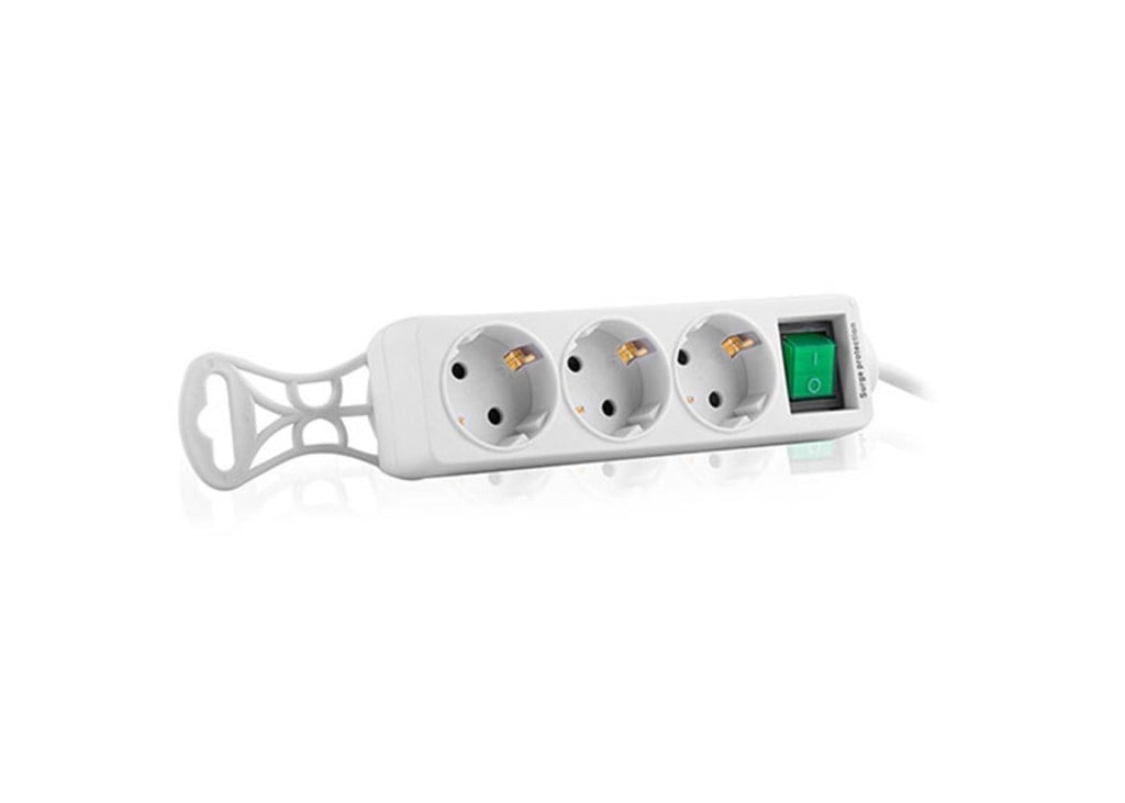 S-LinkS-link SPG-F03 1.5m 306 Joule Flat Soket 3G1.0mm Tam Bakır 3 lü Akım Korumalı Priz Çoklayıcı8680096026485