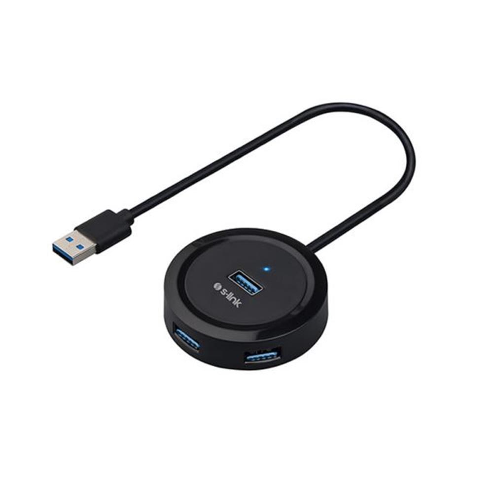 S-LinkS-link Swapp SW-U300 4 Port Usb 3.0 Gri Hub8680096052804
