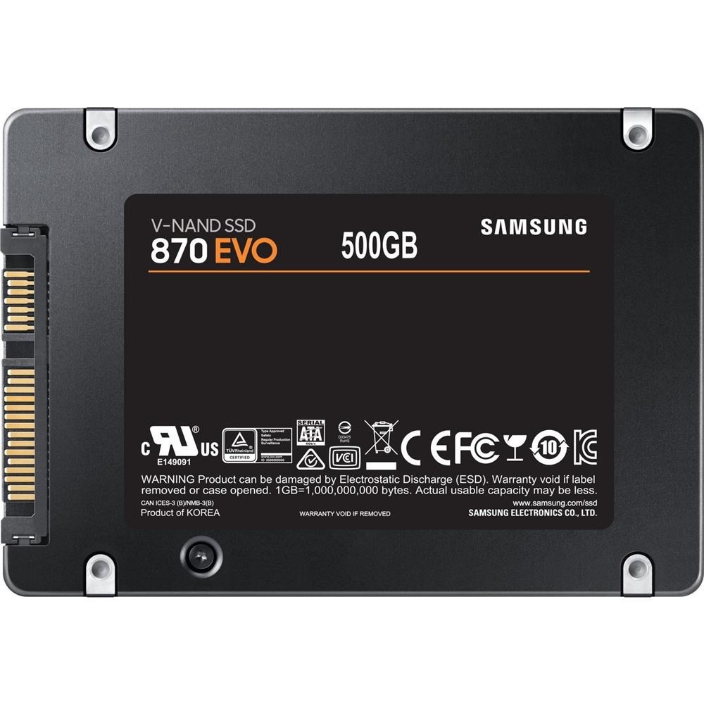 SAMSUNGSamsung 500GB 870 Evo 560MB-530MB-s Sata 2.5