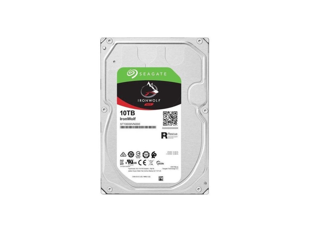 SEAGATESeagate 10TB Ironwolf ST10000VN000 3.5