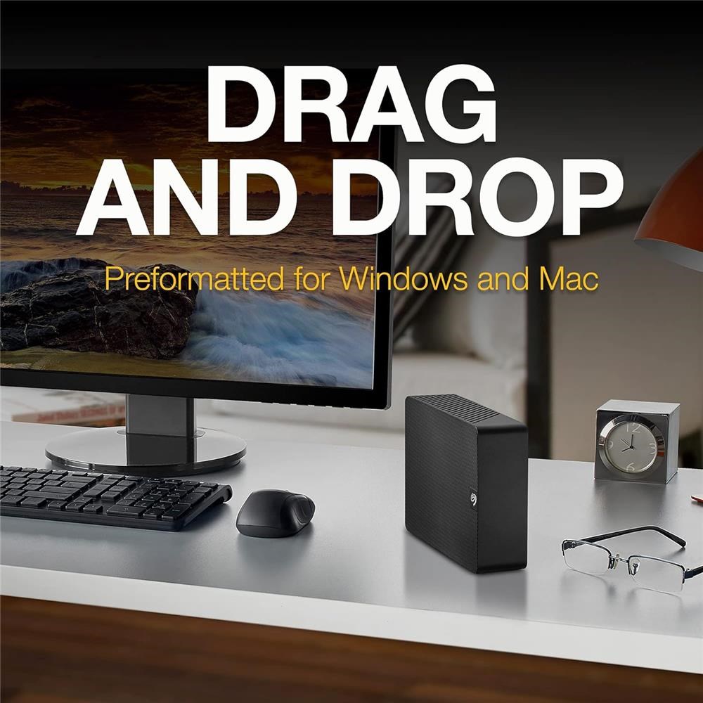 SEAGATESeagate 16TB Expansion Desktop STKP16000400 USB 3.0 3.5