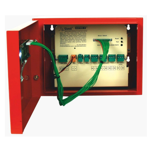SismikSismik NOFIRE-2 Deprem Uyarı ve Alarm Cihazı Sismik/Deprem SensörüSismik NOFIRE-2