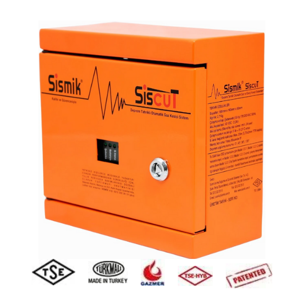 SismikSismik Siscut 2 Kontaklı Elektronik Deprem Sensörü 01.001.001.002.0401.001.001.002.04