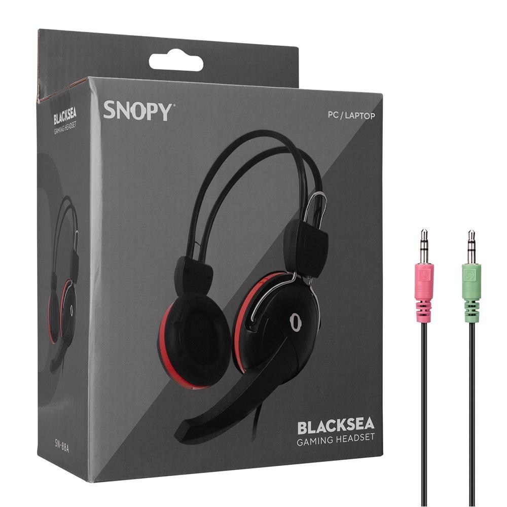 SNOPYSnopy SN-88A BLACKSEA Gaming Oyuncu Mikrofonlu Kulaklık8697671451402