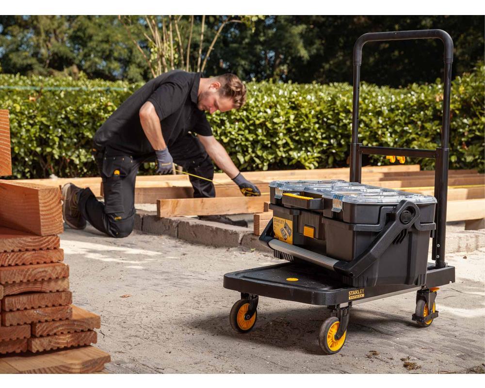 STANLEYSTANLEY FATMAX FX712 120Kg Profesyonel Katlanabilir Paket Taşıma ArabasıFX712