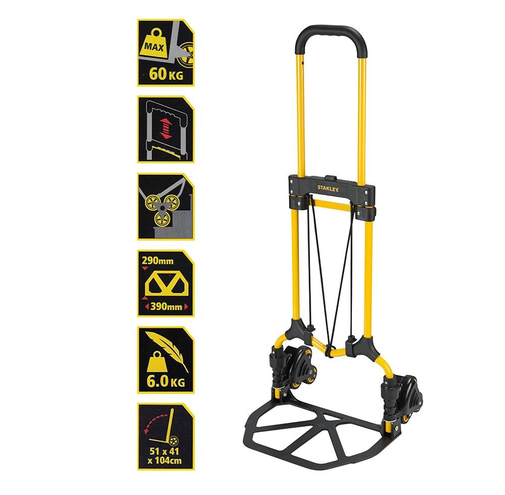 STANLEYStanley FT584 30/60Kg Merdiven Çıkabilen Katlanır El ArabasıFT584