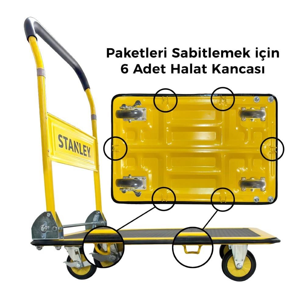 STANLEYStanley PC537 150Kg Profesyonel Paket Taşıma ArabasıPC537