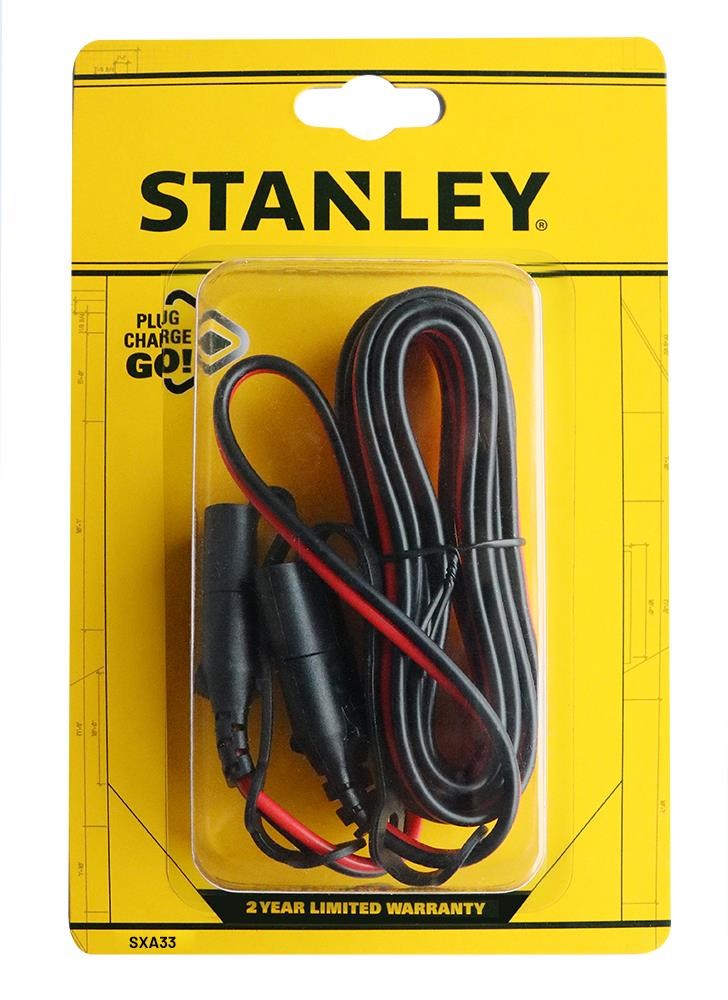 STANLEYSTANLEY SXA33 12V Akü Şarj Ara Uzatma Bağlantı Kablosu 3MetreSXA33