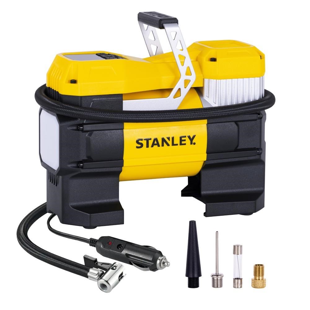 STANLEYSTANLEY SXIF0001 12Volt 150 PSI Dijital Basınç Göstergeli Lastik Şişirme Pompası + Led LambaSXIF0001
