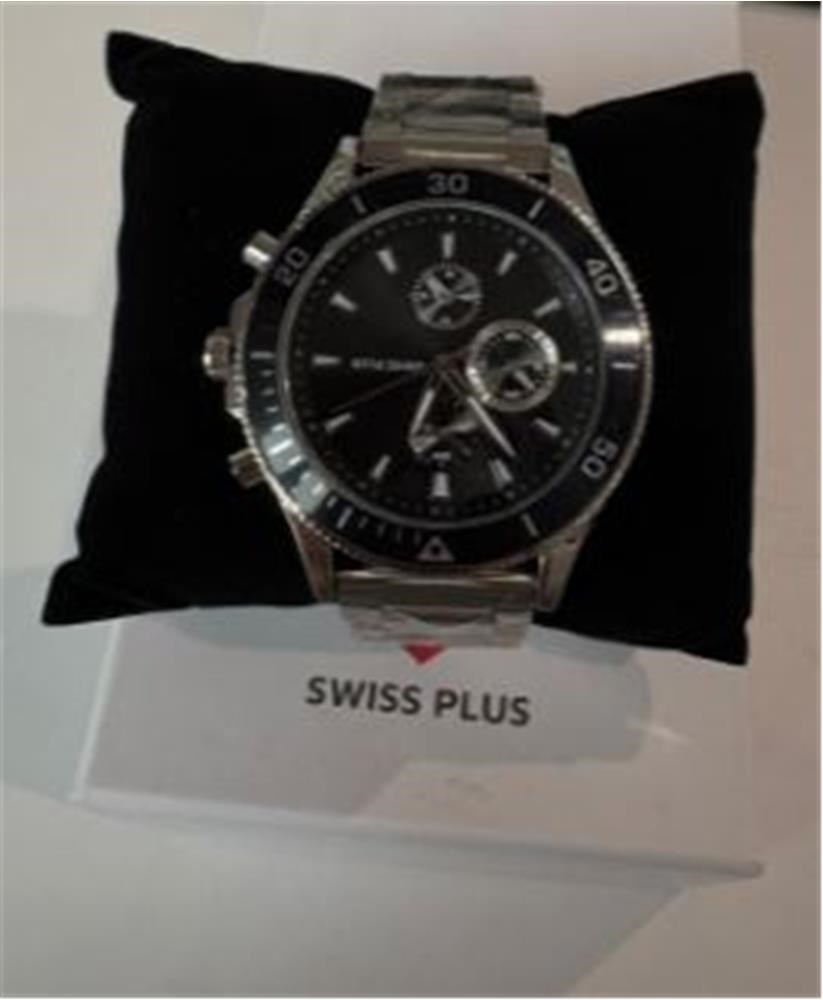 CasioSwiss Plus Man Watch Basic Seri Model-7 ST3504AGS Lüx Black-Silver(Kol Saati)8691052017461