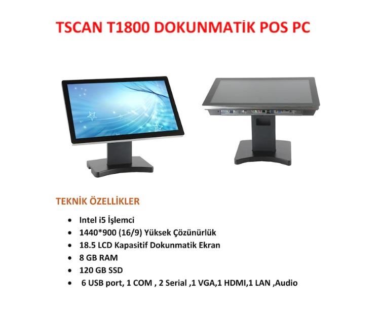 TSCANT-Scan T1855 18.5'' i5 Pos Pc T1855