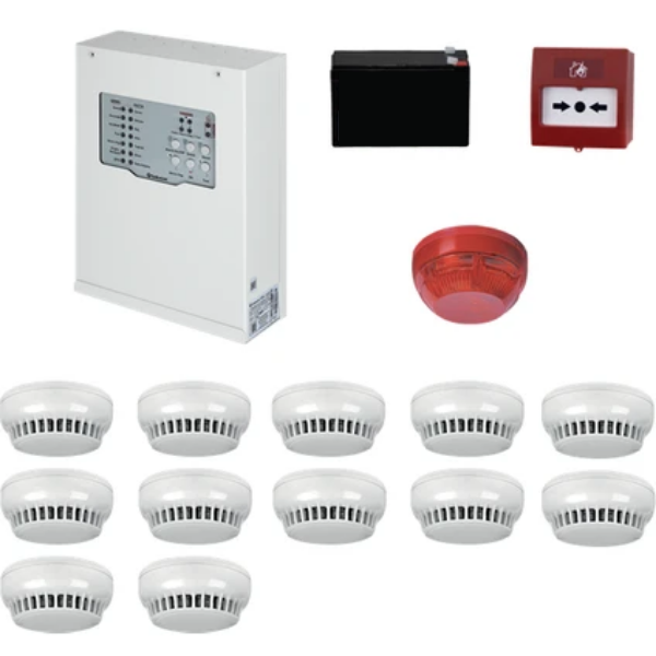 TeknimTeknim Konvansiyonel Sistem Yangın Alarm Seti 12 liTFP-312312