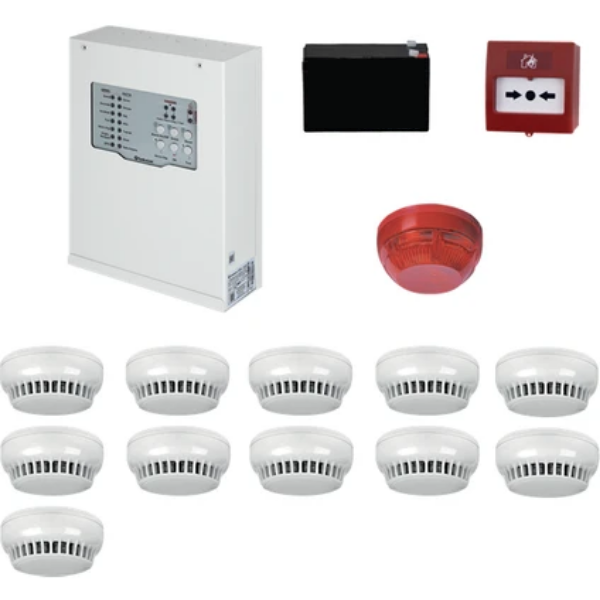 TeknimTeknim Konvansiyonel Sistem Yangın Alarm Seti 11 LiTFP-312311
