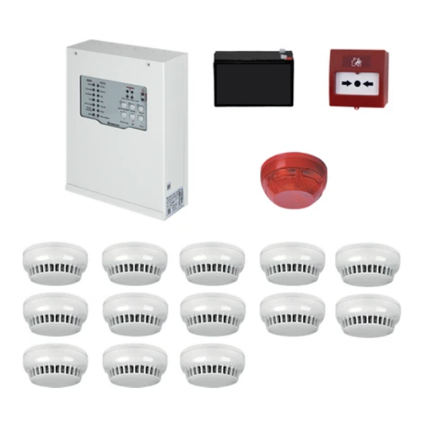 TeknimTeknim Konvansiyonel Sistem Yangın Alarm Seti 13 LüTFP-312313