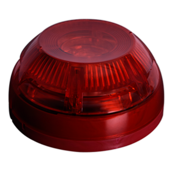 TeknimTeknim TFS-3193R Konvansiyonel Yangın Alarm Flaşörü, Kırmızı EN54-23 Sertifikalı SADECE FLAŞÖRDÜRTFS-3193R