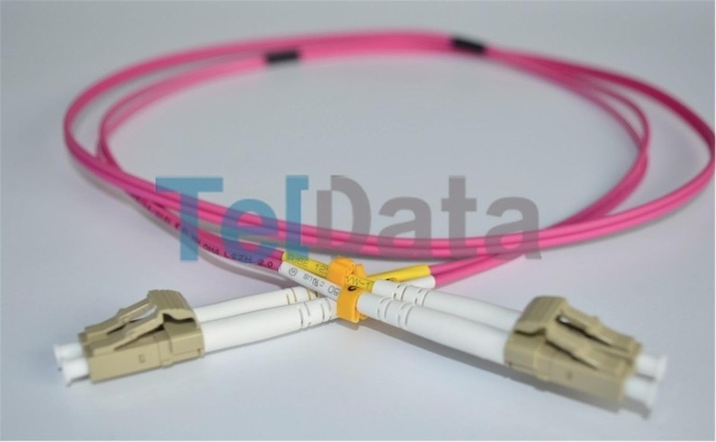 TeldataTELDATA TLD-LCLCOM41 LC-UPC-LC-UPC MM DX OM4 1 METRE FIBER OPTIK PATCHCORD8684712502124
