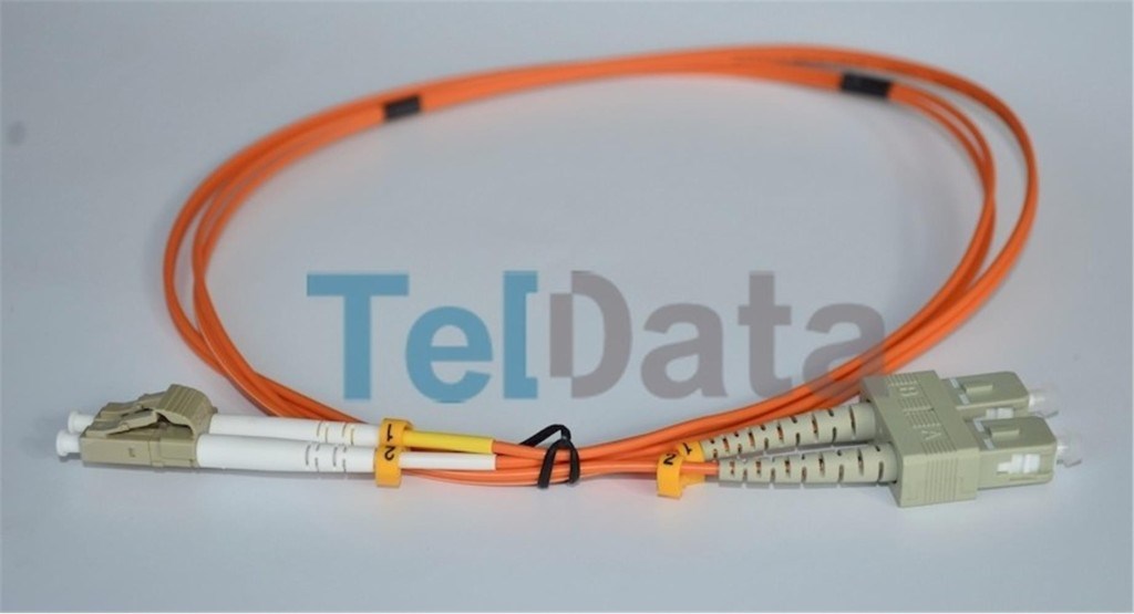 TeldataTELDATA TLD-SCLCOM23 SC-UPC-LC-UPC MM DX OM2 3 METRE FIBER OPTIK PATCHCORD8684712501394