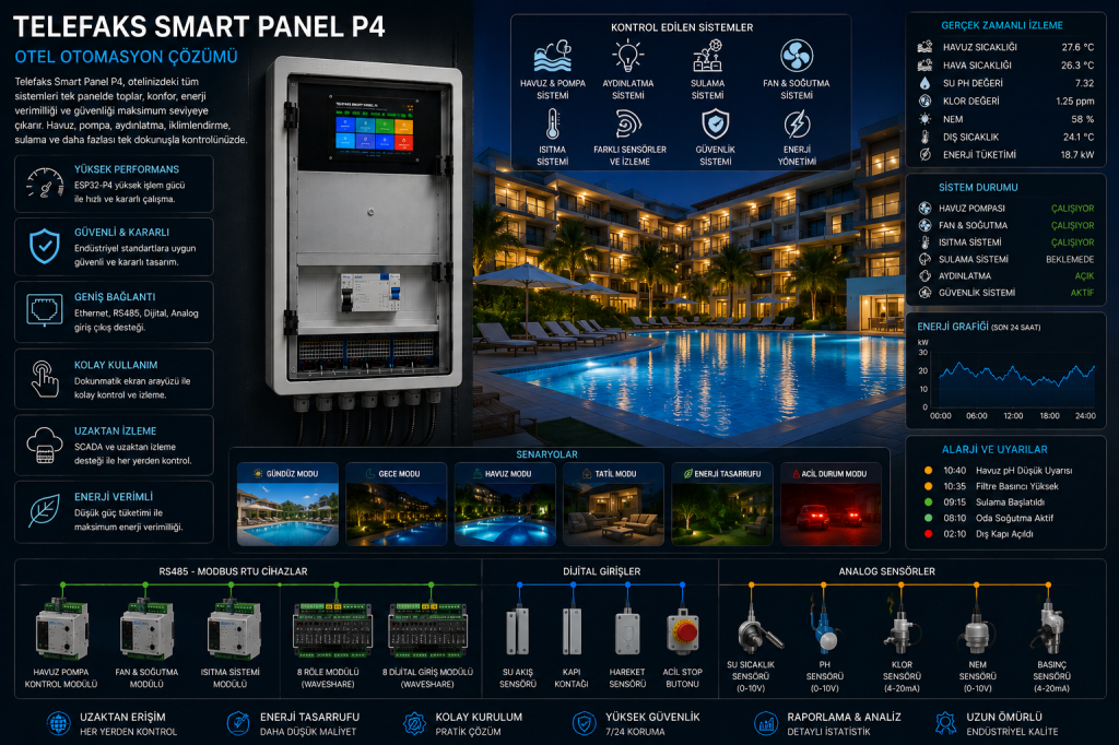 Bill CounterTeleFaks Esp 32 P4 Smart AI Panel14599