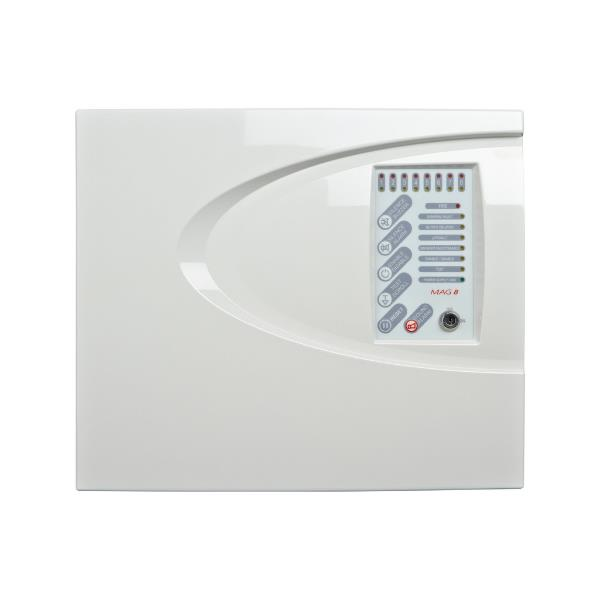 TeletekTeletek MAG 8 8 Zone Konvansiyonel Yangın Alarm Paneli EN54 SertifikalıMAG8