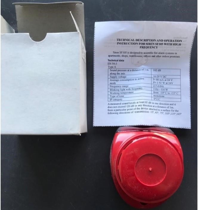 TeletekTeletek SF 105 Konvansiyonel Flaşörlü SirenSF 105