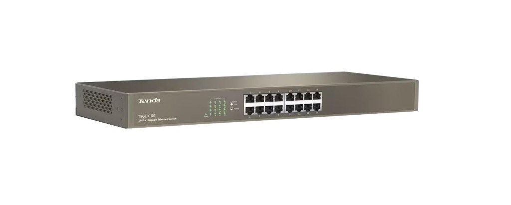 TENDATenda TEG1016G 16 Port 10-100-1000 Mbps 19