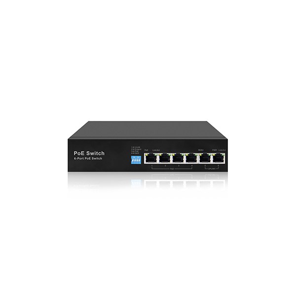 TiandyTiandy PS-1004E-2E 4+2 Port AI POE SwitchPS-1004E-2E