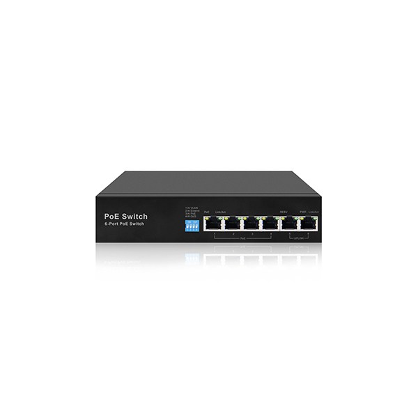 TiandyTiandy PS-1004E-2E 4+2 Port AI POE SwitchPS-1004E-2E