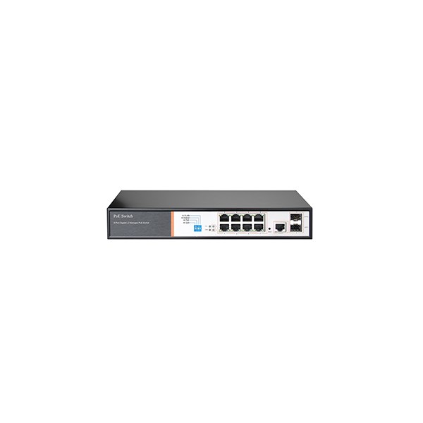 TiandyTiandy YPS-3008G-2SFP-L2 8 Gigabit Yönetilebilir PoE SwitchYPS-3008G-2SFP-L2