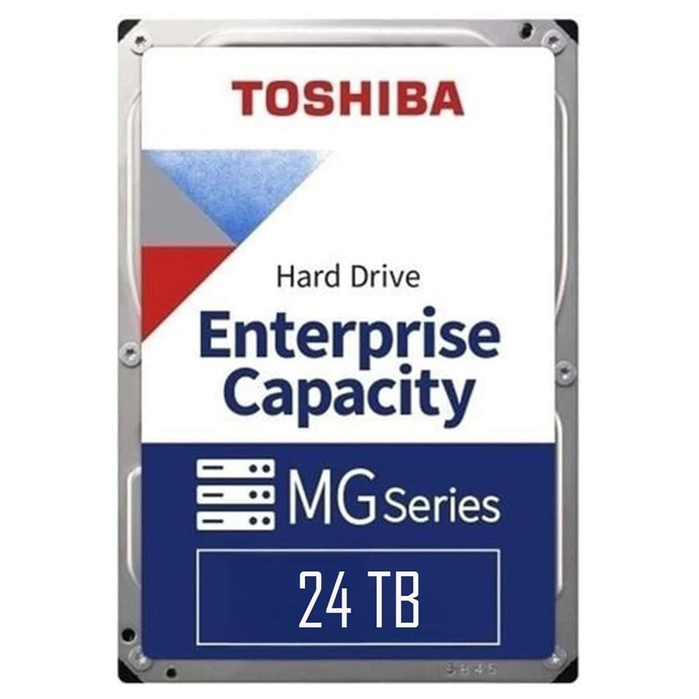 TOSHIBAToshiba 24TB MG512e MG11ACA24TE 7200RPM 3.5 inç SATA 3.5 Enterprıse Nas ve Güvenlik Diski4260557513248